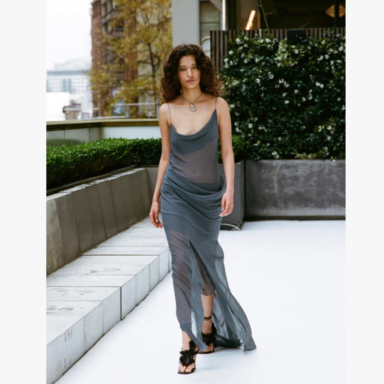 Christopher Esber Cowl Hip Slip dress – Borrow Mine