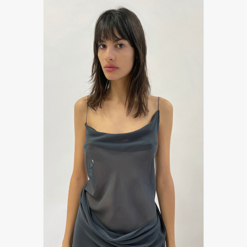 Christopher Esber Cowl Hip Slip dress