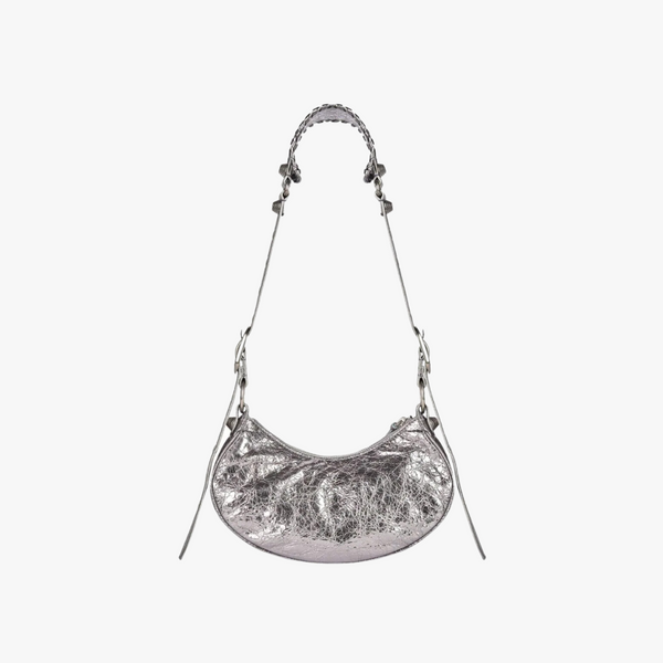 Balenciaga Le Cagole XS shoulder bag in silver