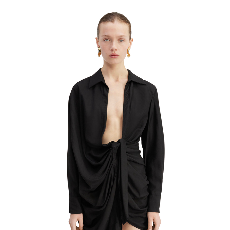 Jacquemus La Robe Bahia black