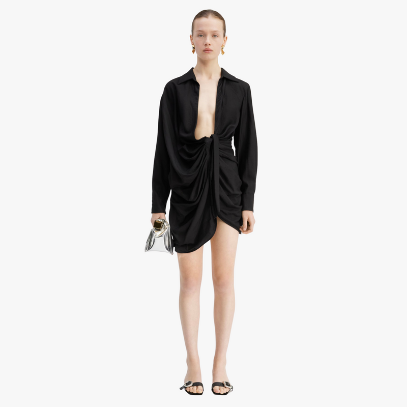 Jacquemus La Robe Bahia black