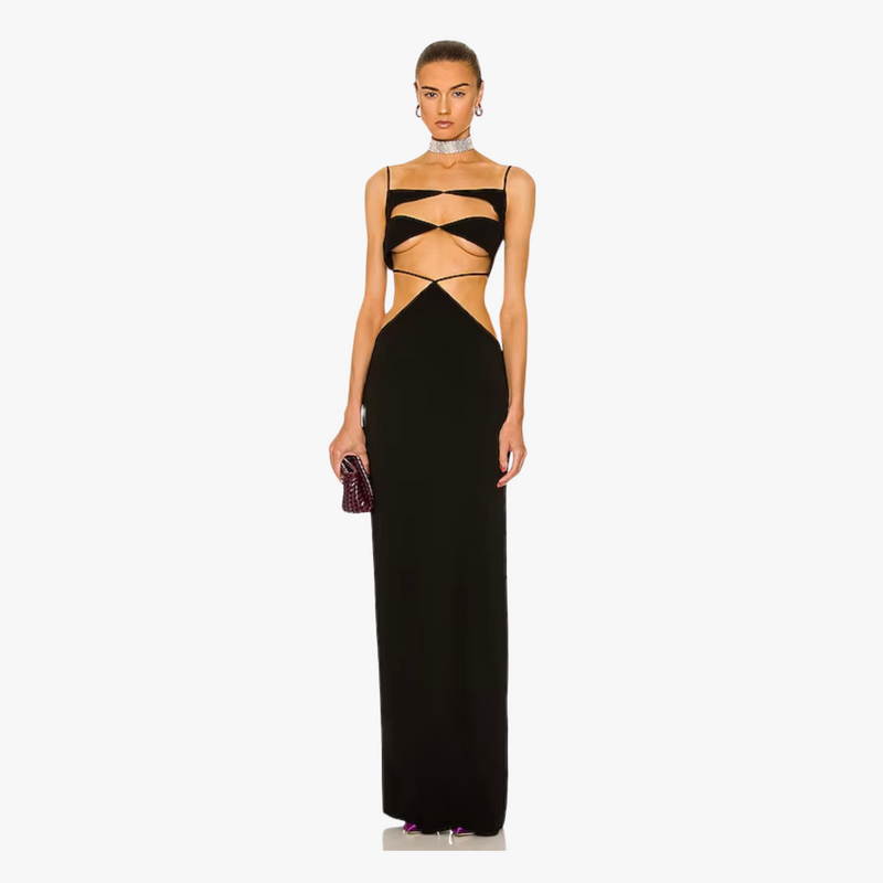 Monot Diamond Cut Out Gown