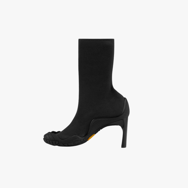 Balenciaga Heeled Toe 80mm bootie black