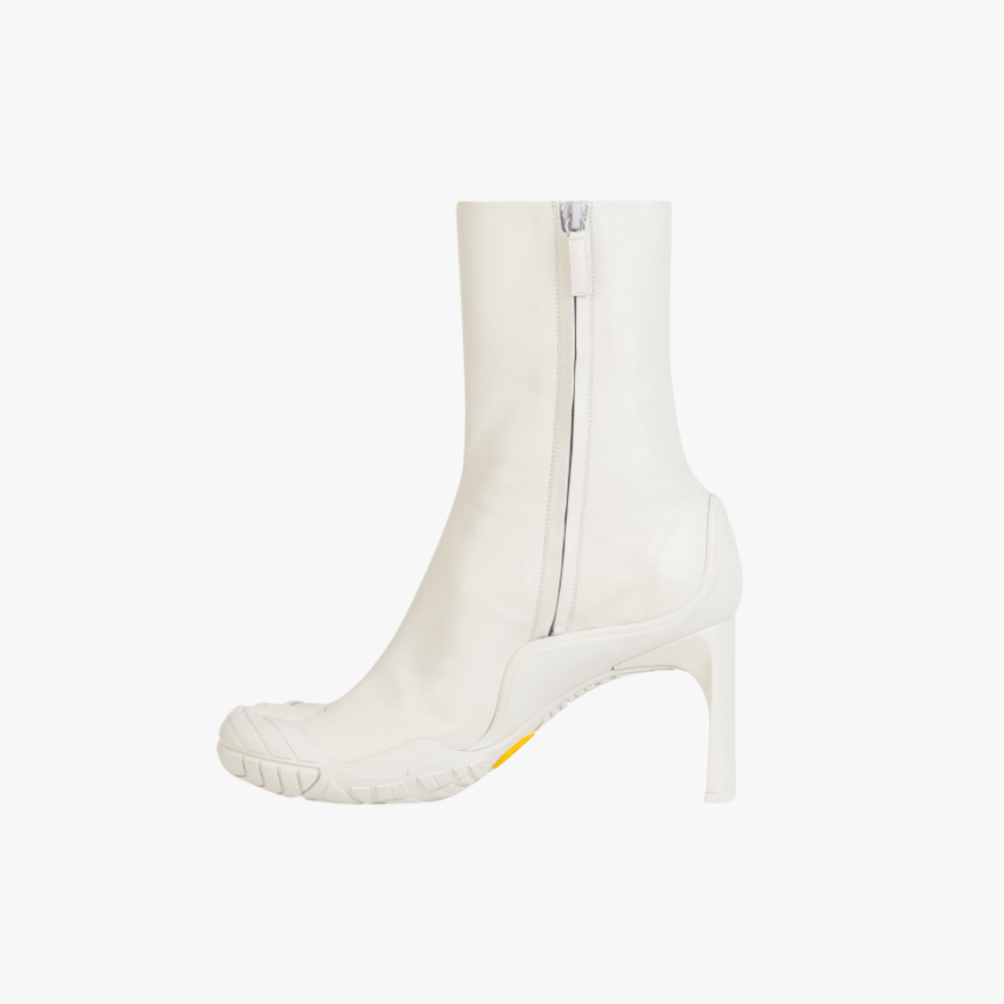 Balenciaga Heeled Toe 80mm bootie white