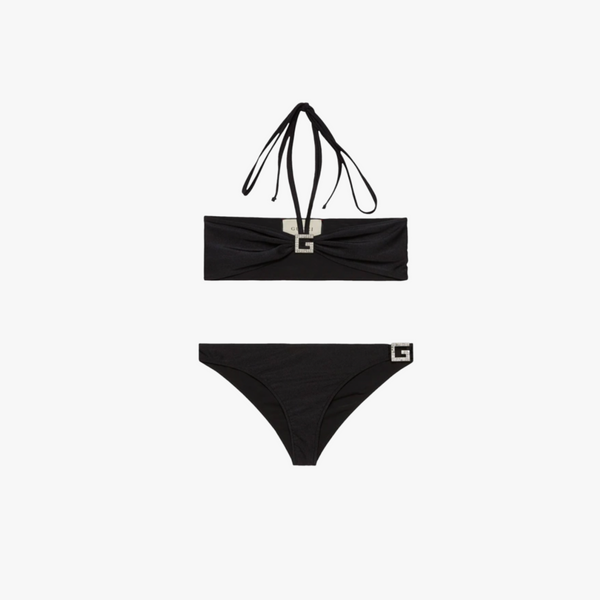 Gucci Bikini with Crystal Square G details