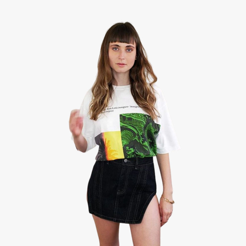 Fenty Denim Corset Skirt