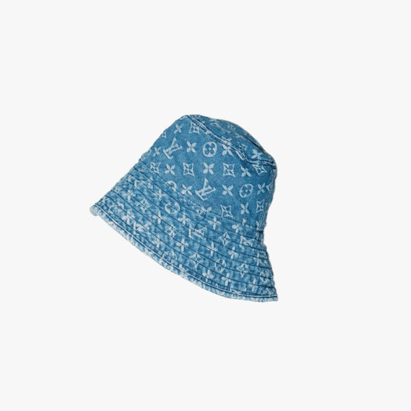 Louis Vuitton Denim Monogram Shapo Bucket Hat