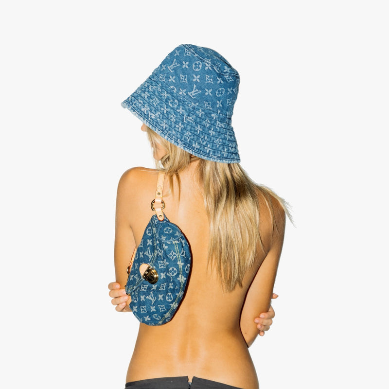 Louis Vuitton Denim Monogram Shapo Bucket Hat