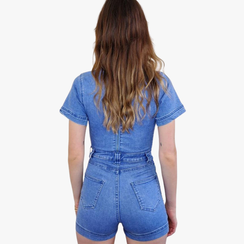 Seed Denim Romper