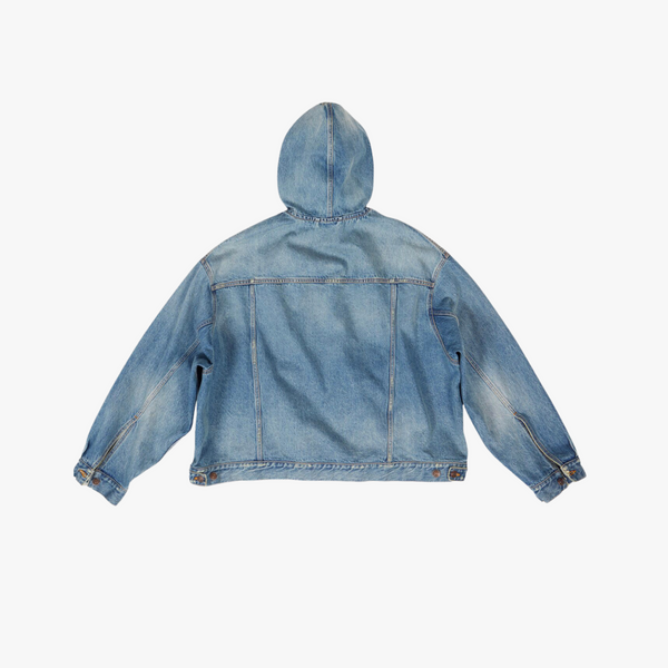 Balenciaga pull over denim jacket