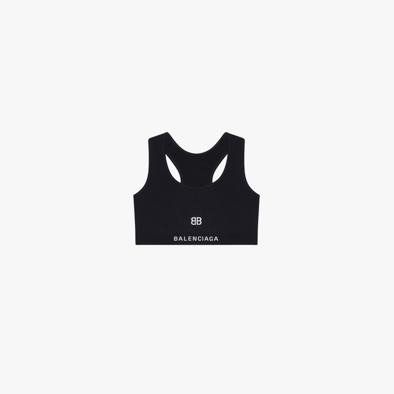 Balenciaga Sports Bra in Black