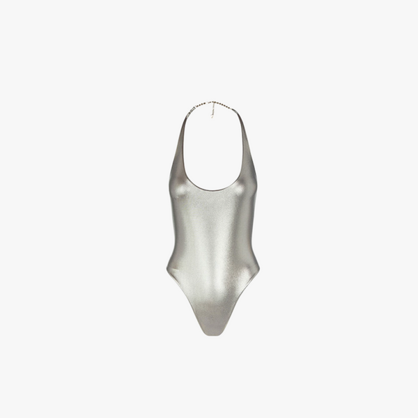 The Attico Silver one Piece